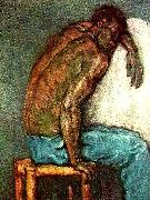 Paul Cezanne negern scipio USA oil painting artist